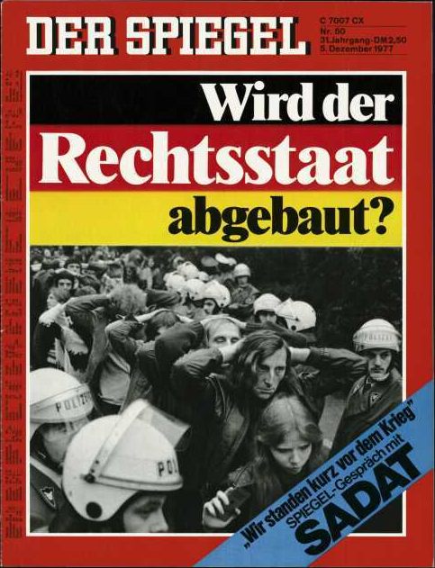 DER SPIEGEL Nr. 50, 5.12.1977 bis 11.12.1977