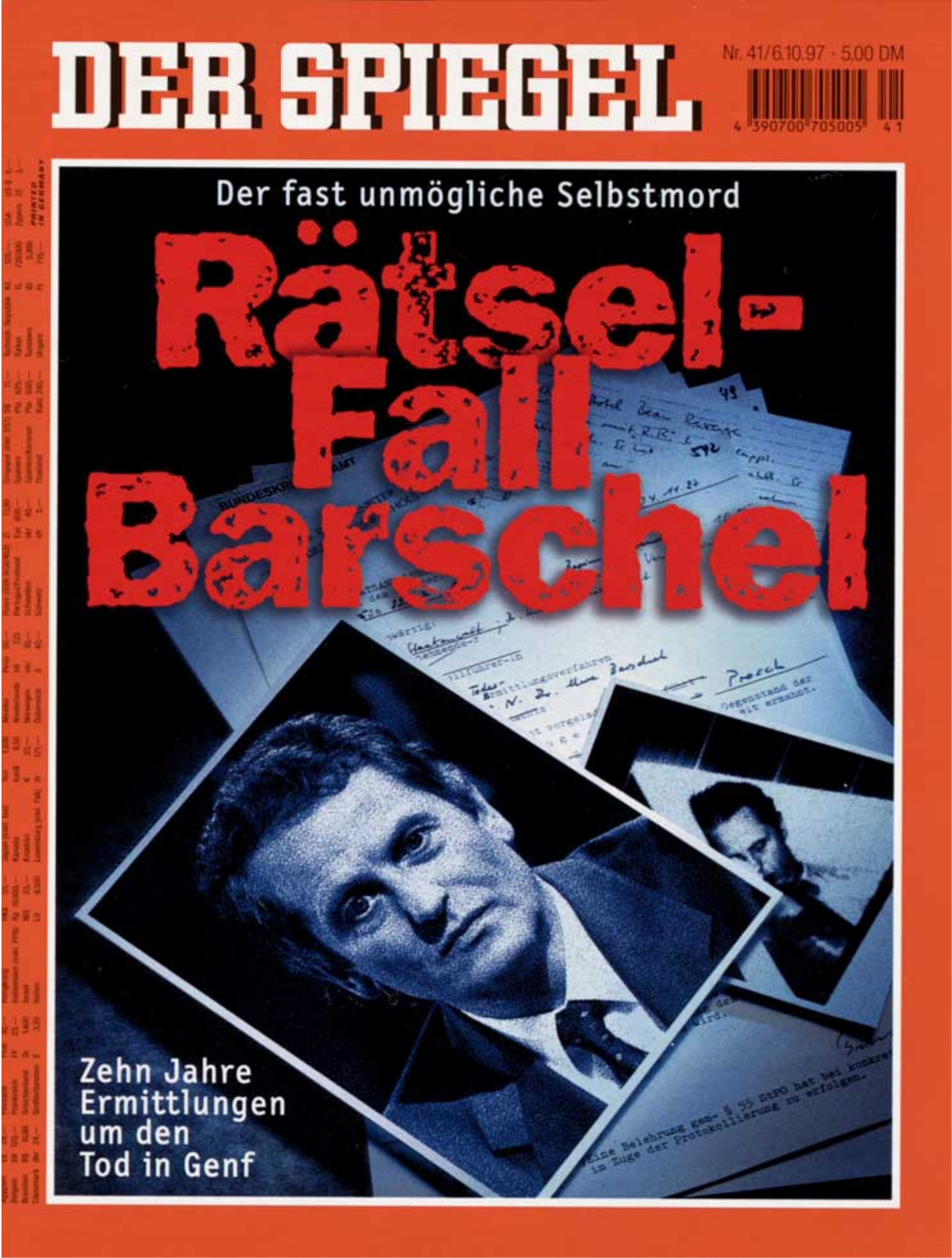 DER SPIEGEL Nr. 41, 6.10.1997 bis 12.10.1997
