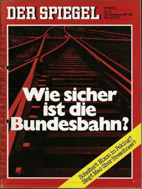 DER SPIEGEL Nr. 31, 26.7.1971 bis 1.8.1971