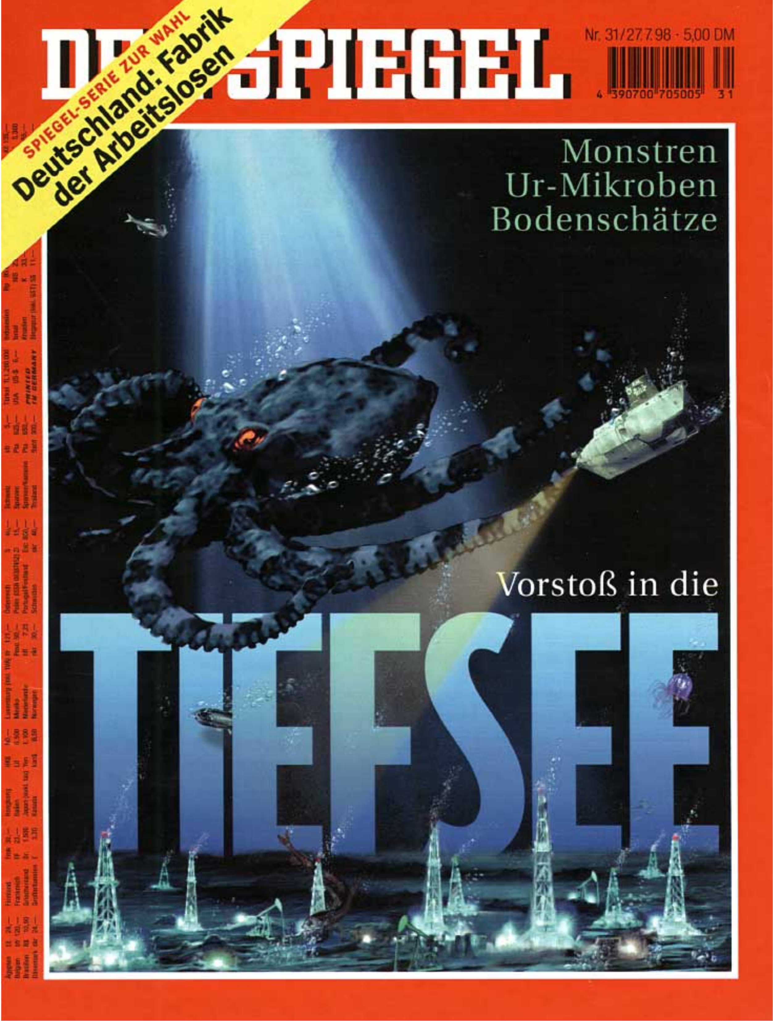 DER SPIEGEL Nr. 31, 27.7.1998 bis 2.8.1998