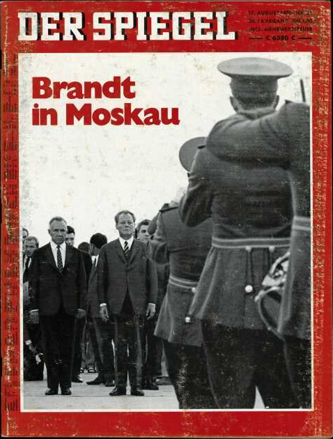 DER SPIEGEL Nr. 34, 17.8.1970 bis 23.8.1970