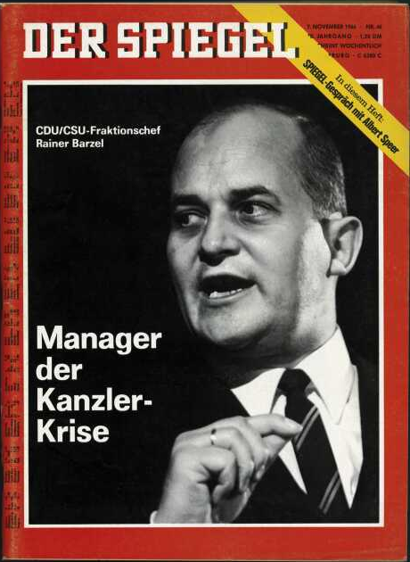 DER SPIEGEL Nr. 46, 7.11.1966 bis 13.11.1966