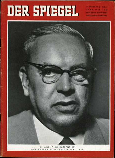 DER SPIEGEL Nr. 21, 20.5.1959 bis 26.5.1959