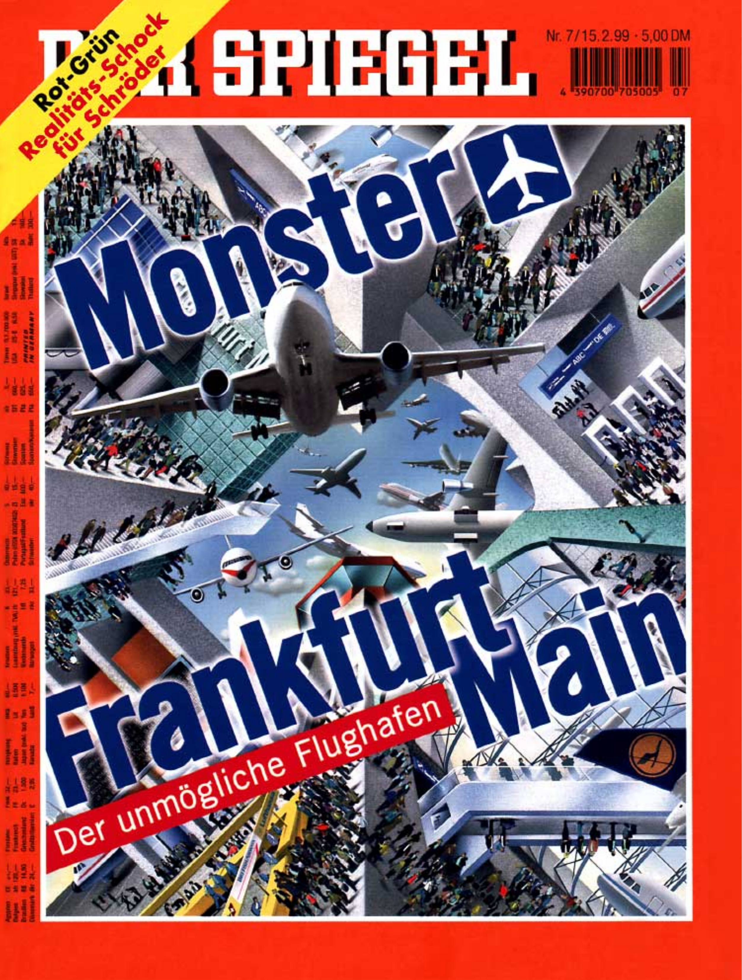 DER SPIEGEL Nr. 7, 15.2.1999 bis 21.2.1999
