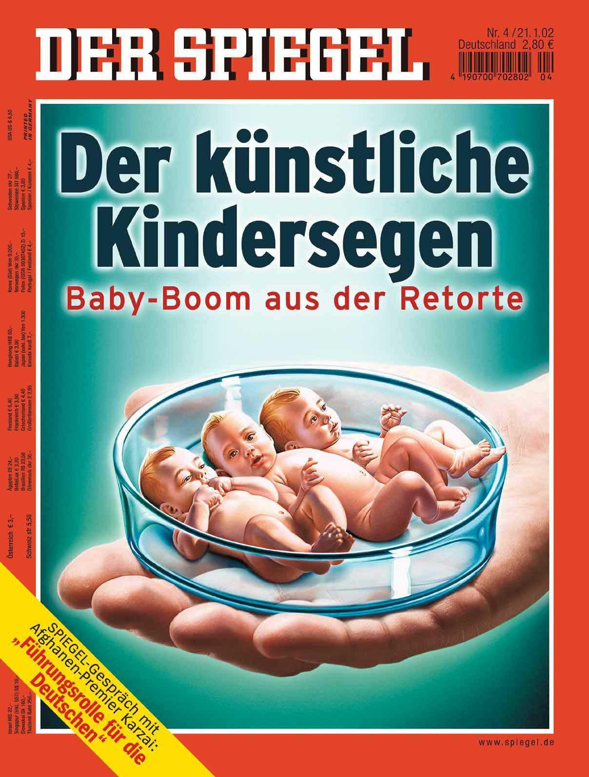 DER SPIEGEL Nr. 4, 21.1.2002 bis 27.1.2002