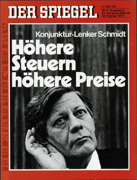 DER SPIEGEL Nr. 9, 26.2.1973 bis 4.3.1973