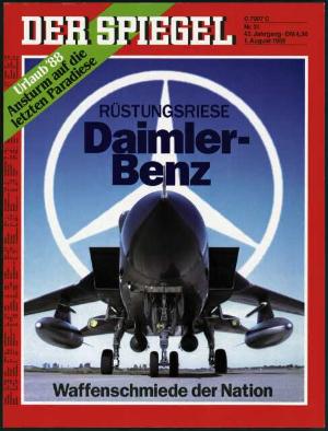 DER SPIEGEL Nr. 31 / 1988, 01.08.1988 bis 07.08.1988