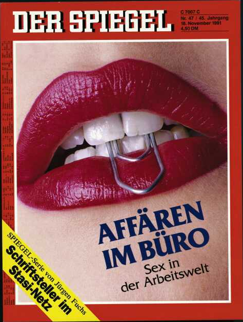 DER SPIEGEL Nr. 47, 18.11.1991 bis 24.11.1991