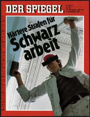 DER SPIEGEL Nr. 46 / 1981, 09.11.1981 bis 15.11.1981
