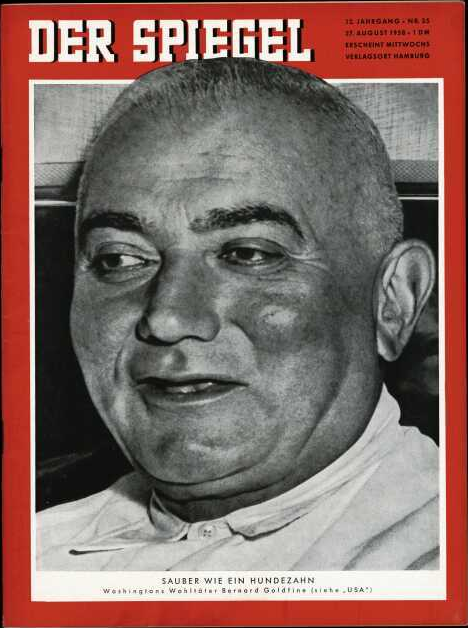 DER SPIEGEL Nr. 35, 27.8.1958 bis 2.9.1958