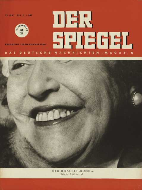 DER SPIEGEL Nr. 21, 25.5.1950 bis 31.5.1950