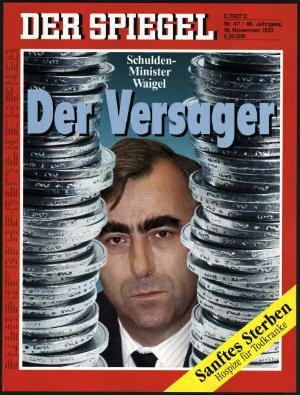 DER SPIEGEL Nr. 47, 16.11.1992 bis 22.11.1992
