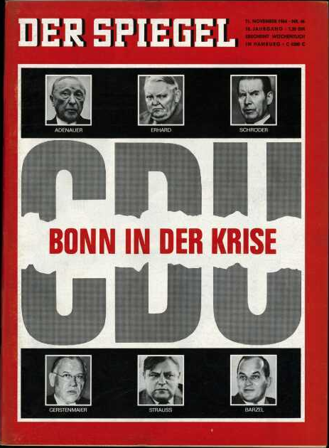 DER SPIEGEL Nr. 46, 11.11.1964 bis 17.11.1964