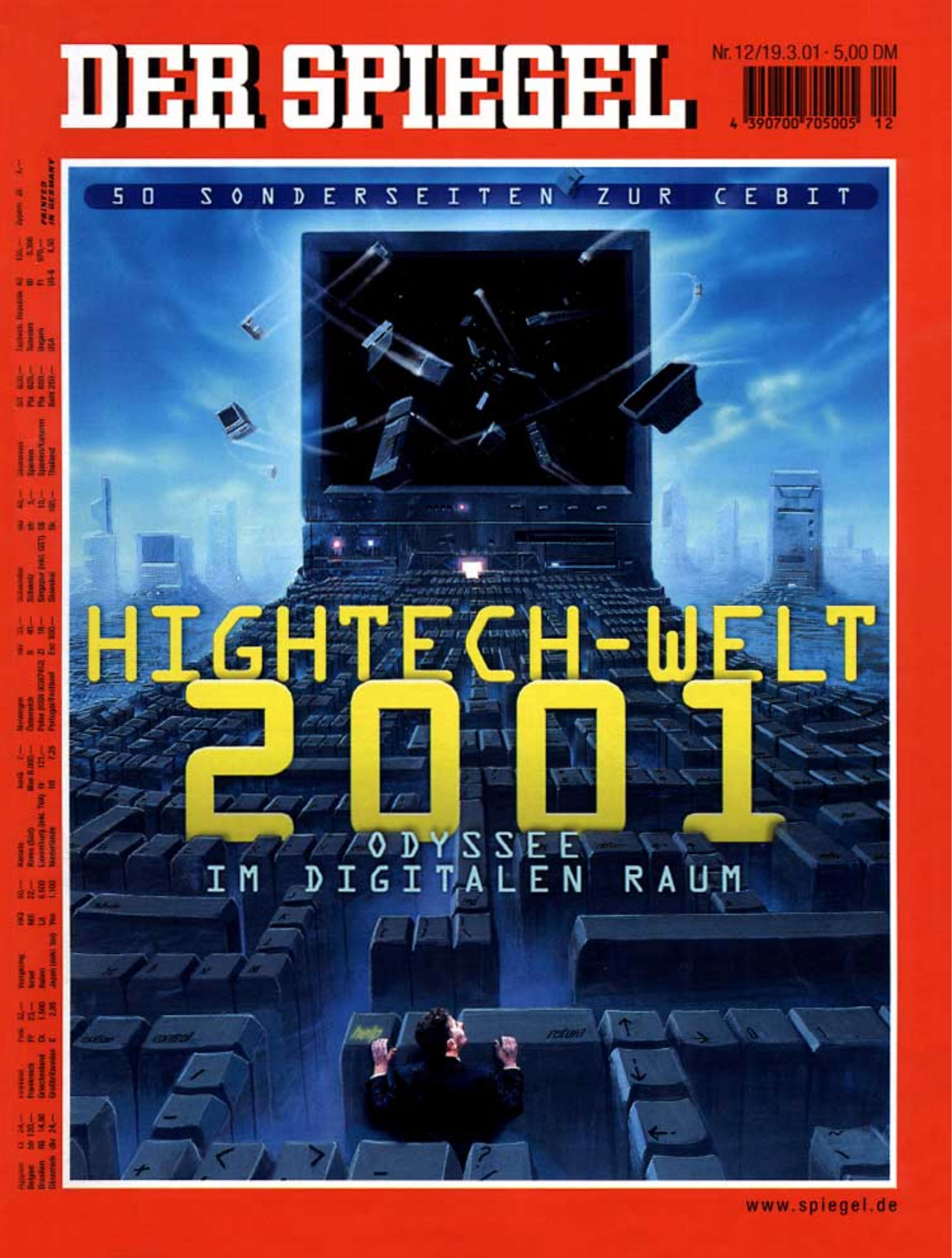 DER SPIEGEL Nr. 12, 19.3.2001 bis 25.3.2001