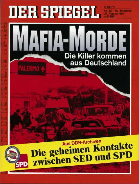 DER SPIEGEL Nr. 35, 24.8.1992 bis 30.8.1992