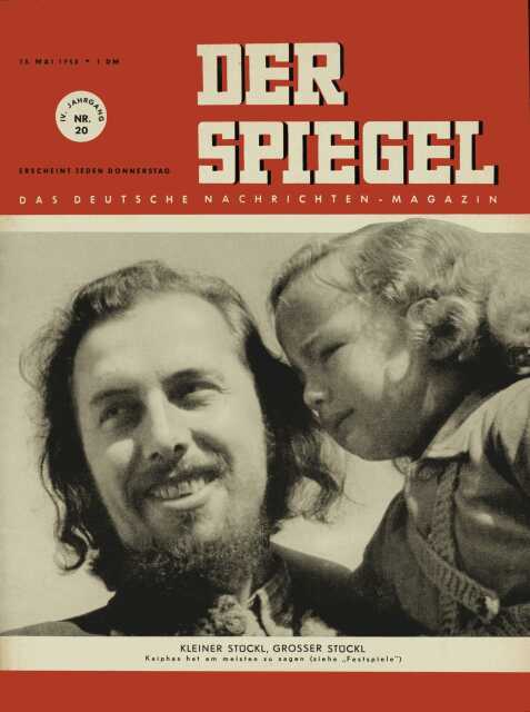 DER SPIEGEL Nr. 20, 18.5.1950 bis 24.5.1950
