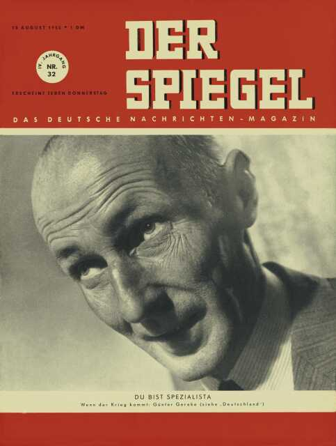 DER SPIEGEL Nr. 32, 10.8.1950 bis 16.8.1950