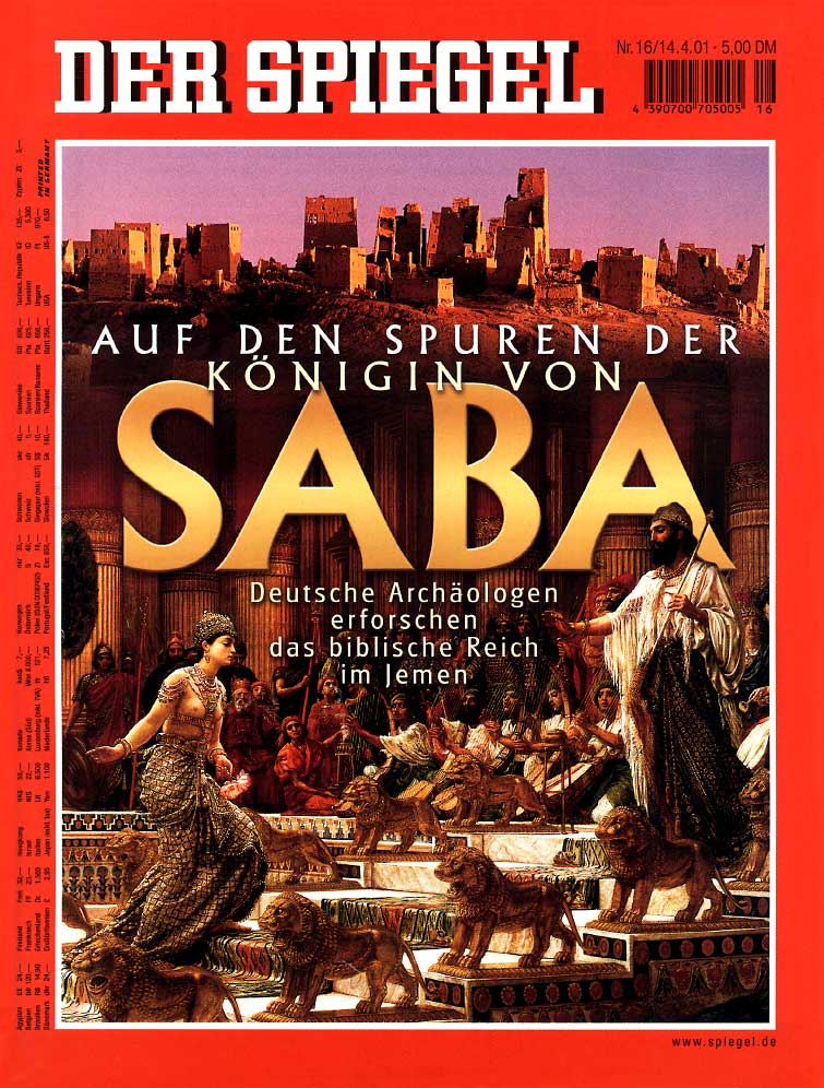 DER SPIEGEL Nr. 16, 16.4.2001 bis 22.4.2001