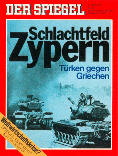 DER SPIEGEL Nr. 34 / 1974, 19.08.1974 bis 25.08.1974