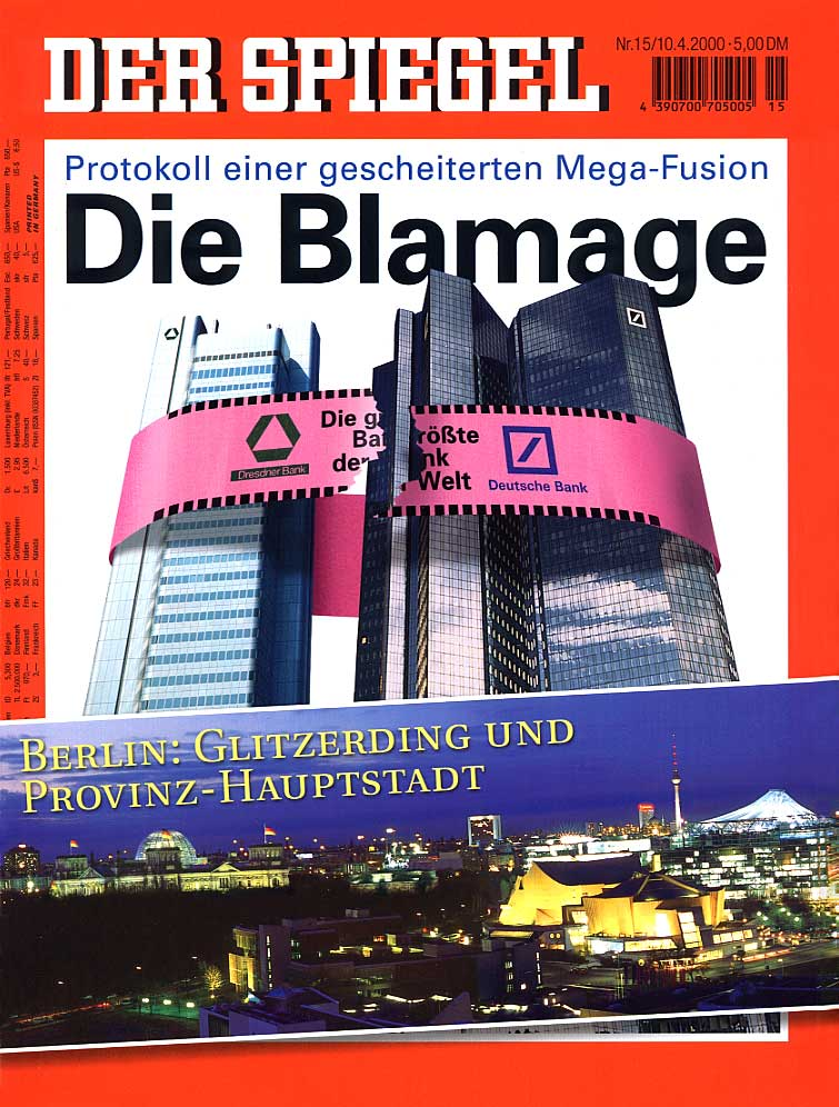 DER SPIEGEL Nr. 15, 10.4.2000 bis 16.4.2000