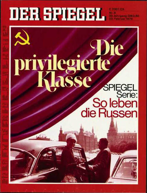 DER SPIEGEL Nr. 9, 23.2.1976 bis 29.2.1976