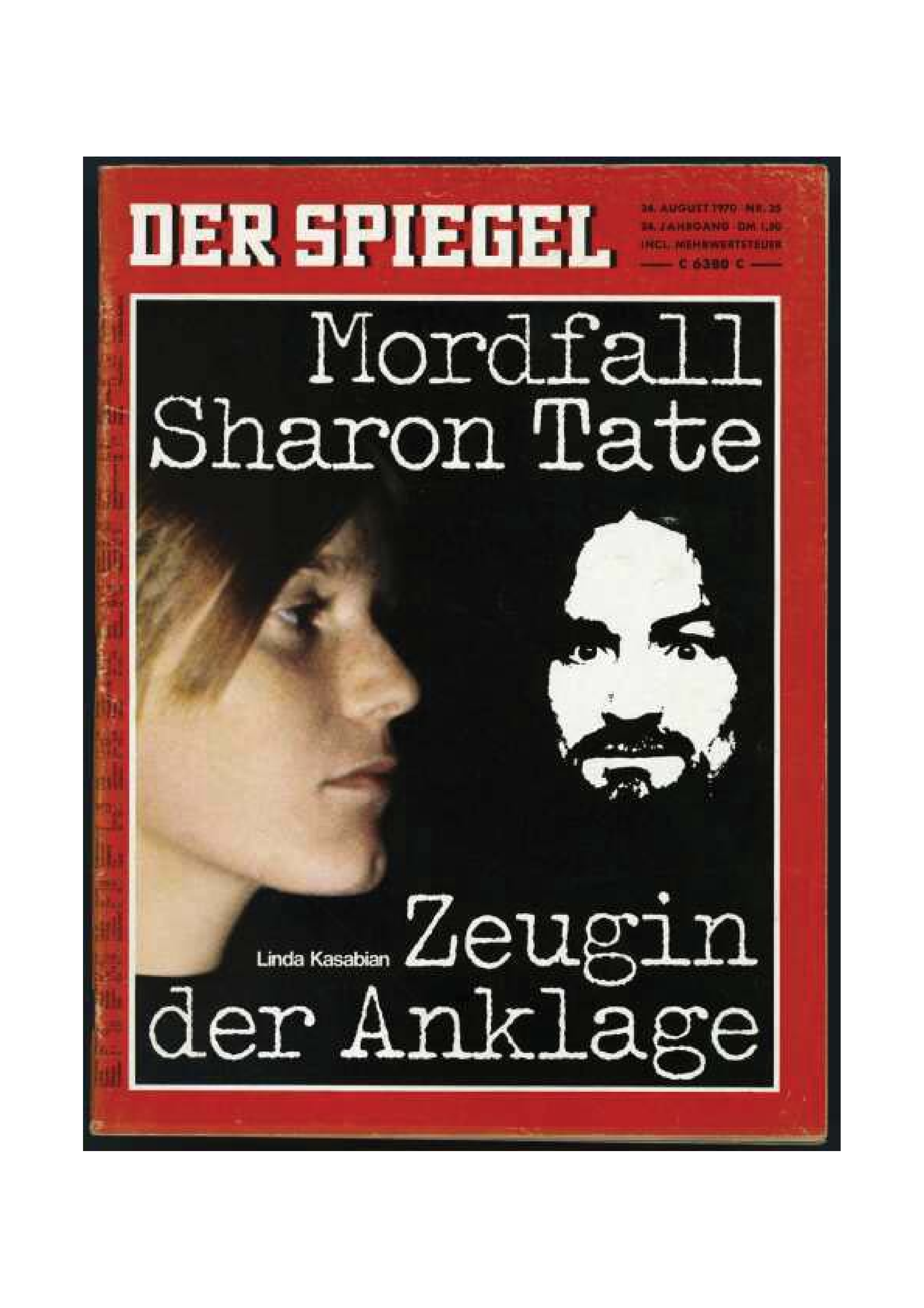 DER SPIEGEL Nr. 35, 24.8.1970 bis 30.8.1970