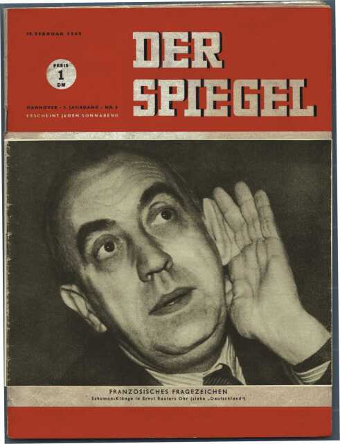 DER SPIEGEL Nr. 8, 19.2.1949 bis 25.2.1949