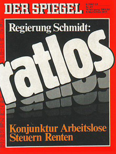 DER SPIEGEL Nr. 37 / 1977, 05.09.1977 bis 11.09.1977