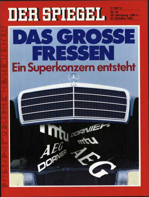 DER SPIEGEL Nr. 43, 21.10.1985 bis 27.10.1985