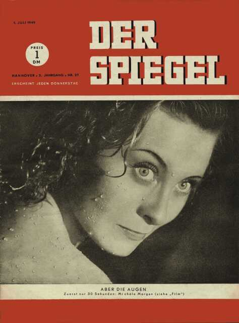 DER SPIEGEL Nr. 27, 1.7.1949 bis 7.7.1949