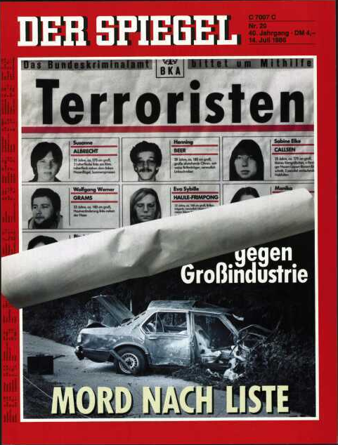 DER SPIEGEL Nr. 29, 14.7.1986 bis 20.7.1986