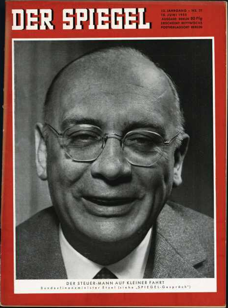 DER SPIEGEL Nr. 25, 18.6.1958 bis 24.6.1958