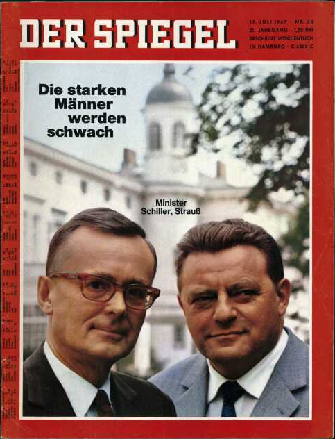 DER SPIEGEL Nr. 30, 17.7.1967 bis 23.7.1967