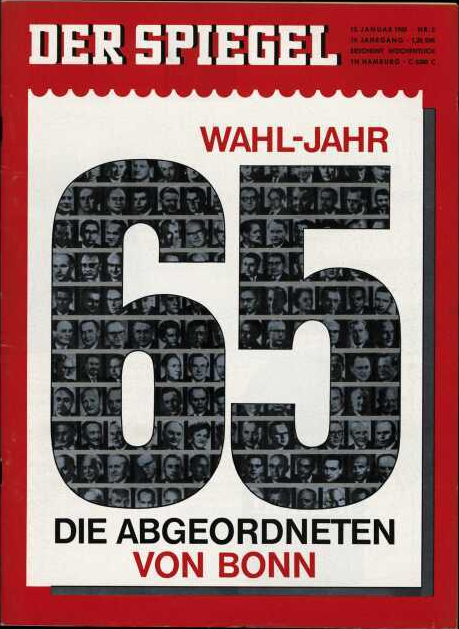 DER SPIEGEL Nr. 3, 13.1.1965 bis 19.1.1965