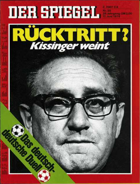 DER SPIEGEL Nr. 25, 17.6.1974 bis 23.6.1974