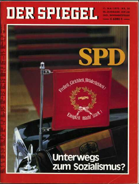 DER SPIEGEL Nr. 20, 11.5.1970 bis 17.5.1970