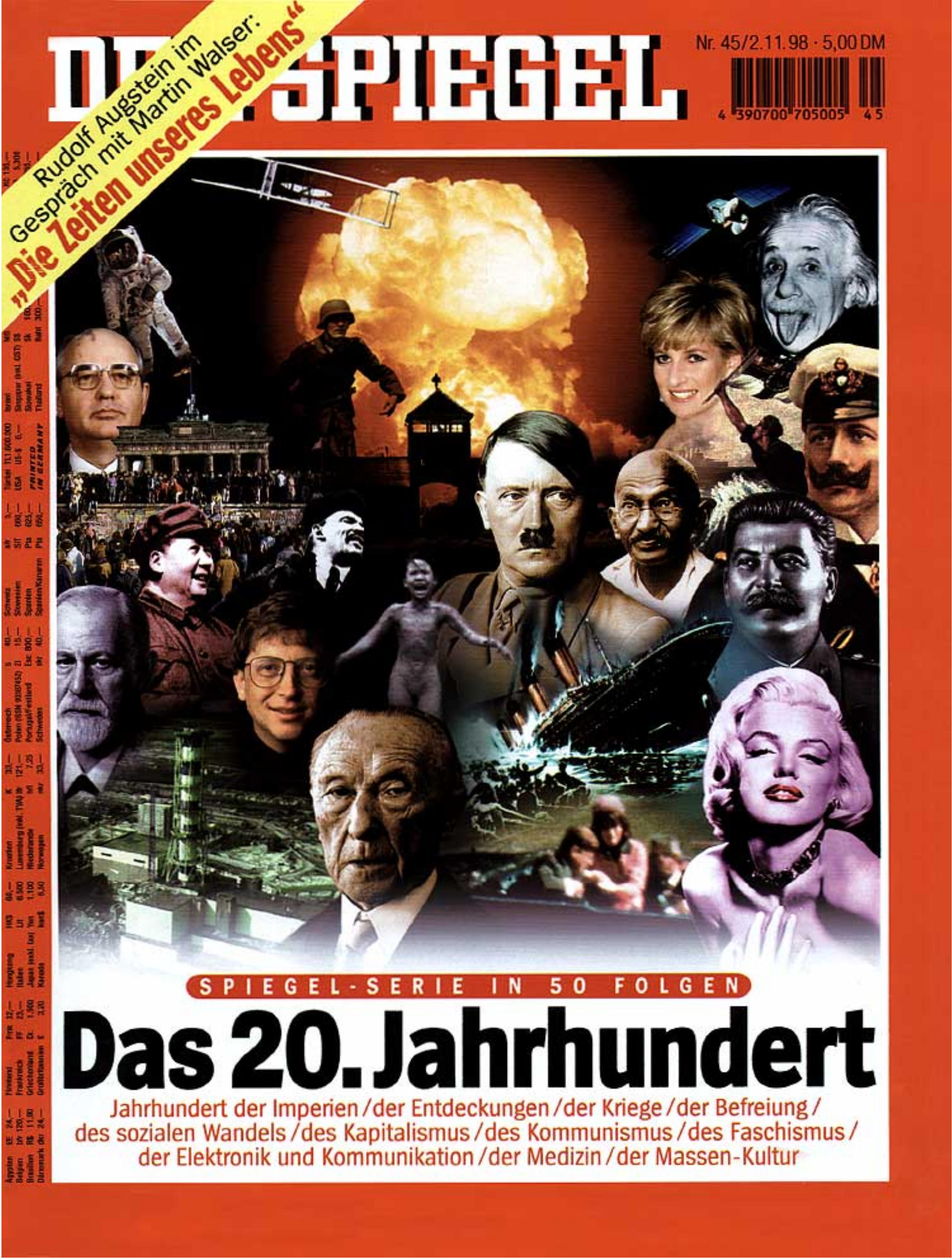 DER SPIEGEL Nr. 45, 2.11.1998 bis 8.11.1998