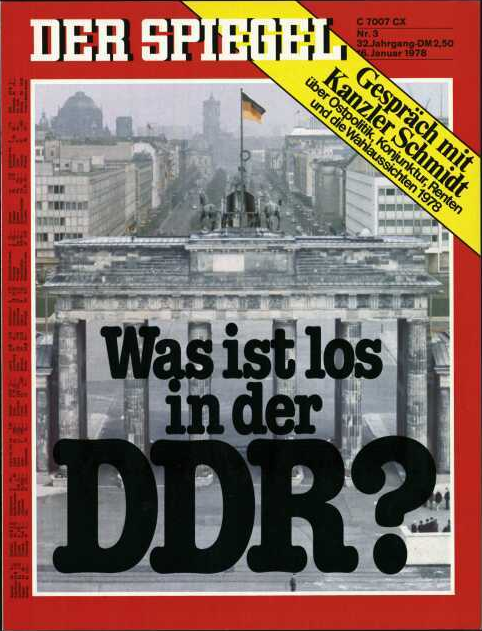 DER SPIEGEL Nr. 3, 16.1.1978 bis 22.1.1978
