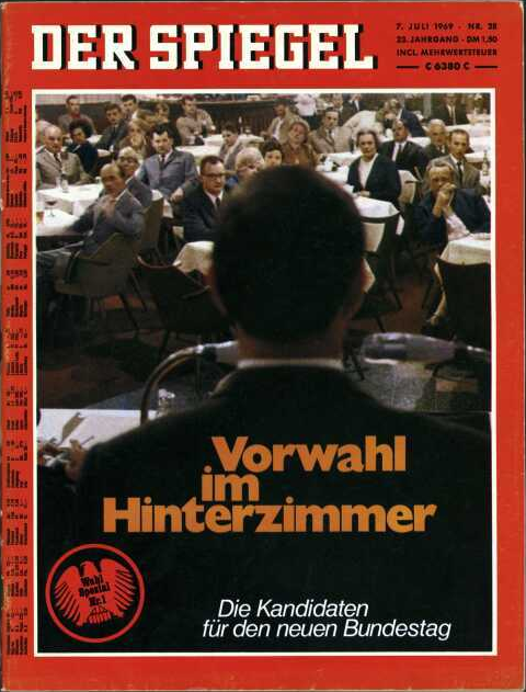DER SPIEGEL Nr. 28, 7.7.1969 bis 13.7.1969