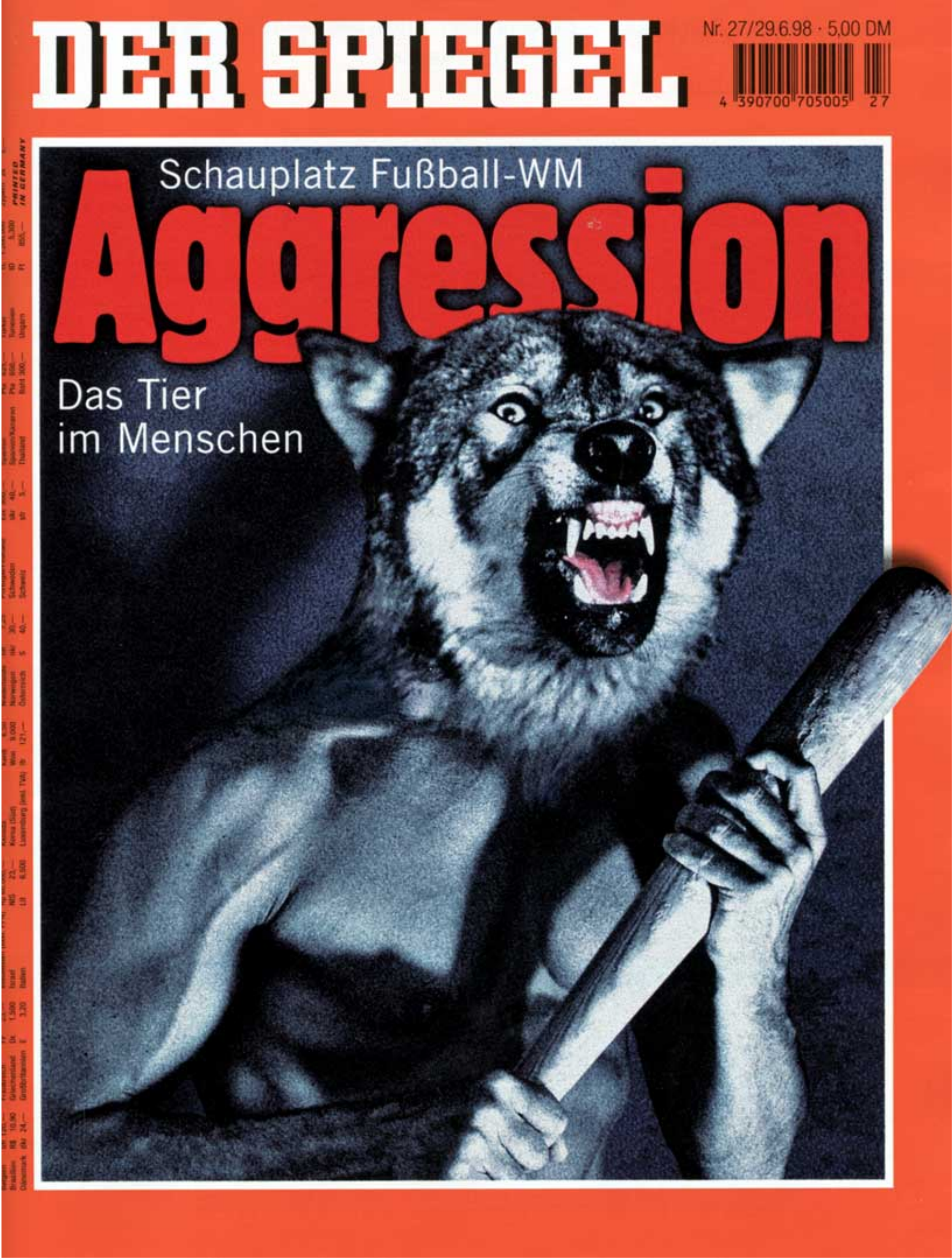 DER SPIEGEL Nr. 27, 29.6.1998 bis 5.7.1998