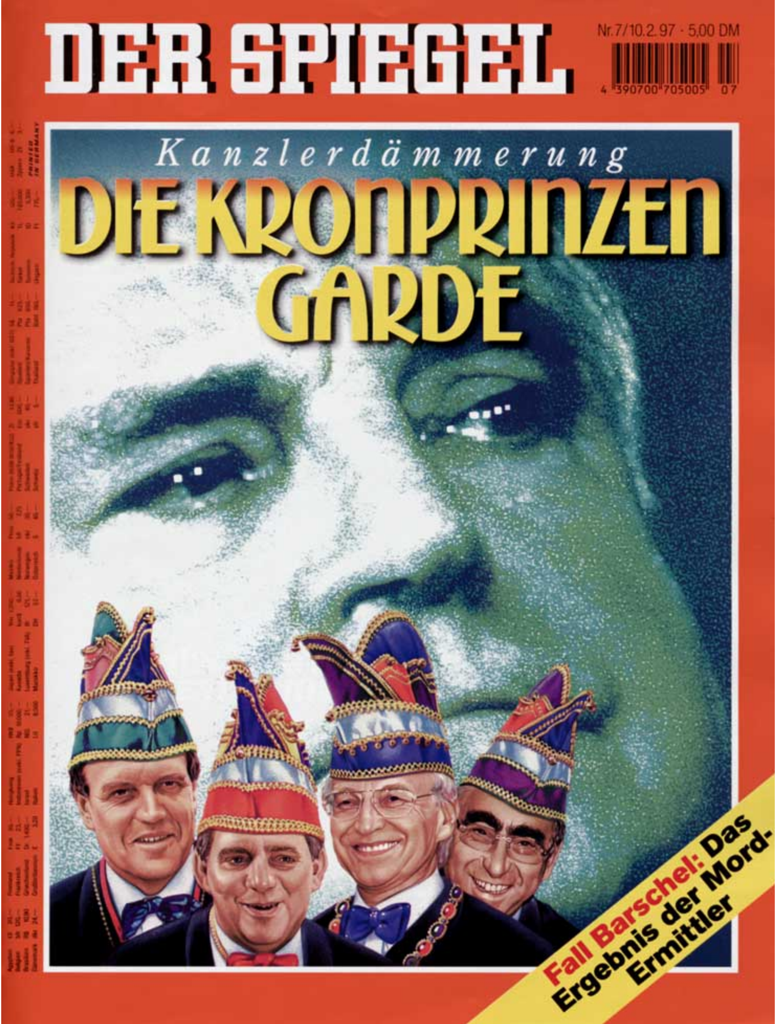 DER SPIEGEL Nr. 7, 10.2.1997 bis 16.2.1997