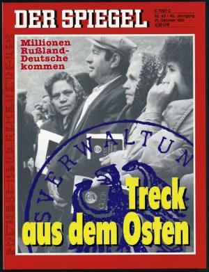 DER SPIEGEL Nr. 43, 21.10.1991 bis 27.10.1991