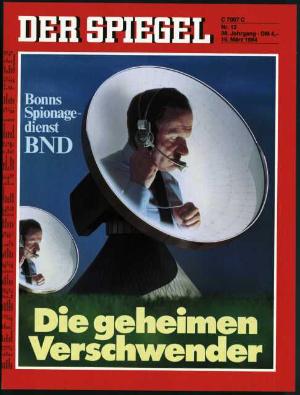 DER SPIEGEL Nr. 12 / 1984, 19.03.1984 bis 25.03.1984