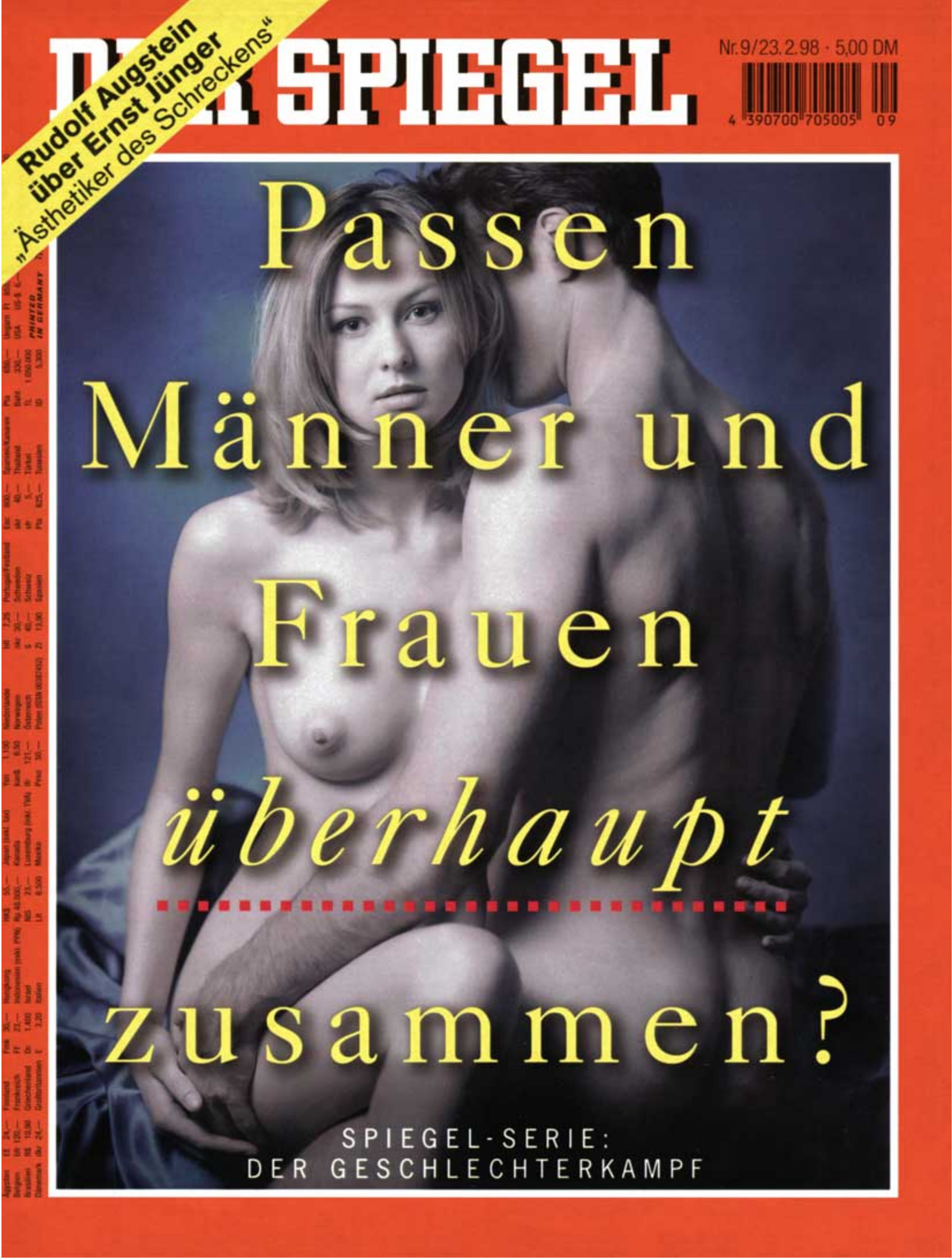 DER SPIEGEL Nr. 9, 23.2.1998 bis 1.3.1998