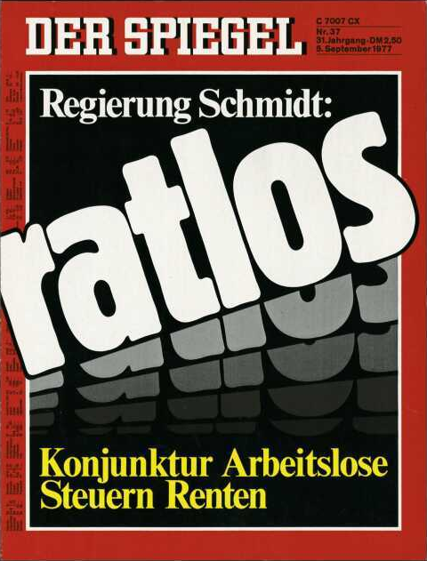 DER SPIEGEL Nr. 37, 5.9.1977 bis 11.9.1977