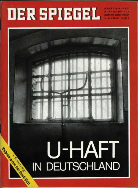 DER SPIEGEL Nr. 12, 18.3.1964 bis 24.3.1964