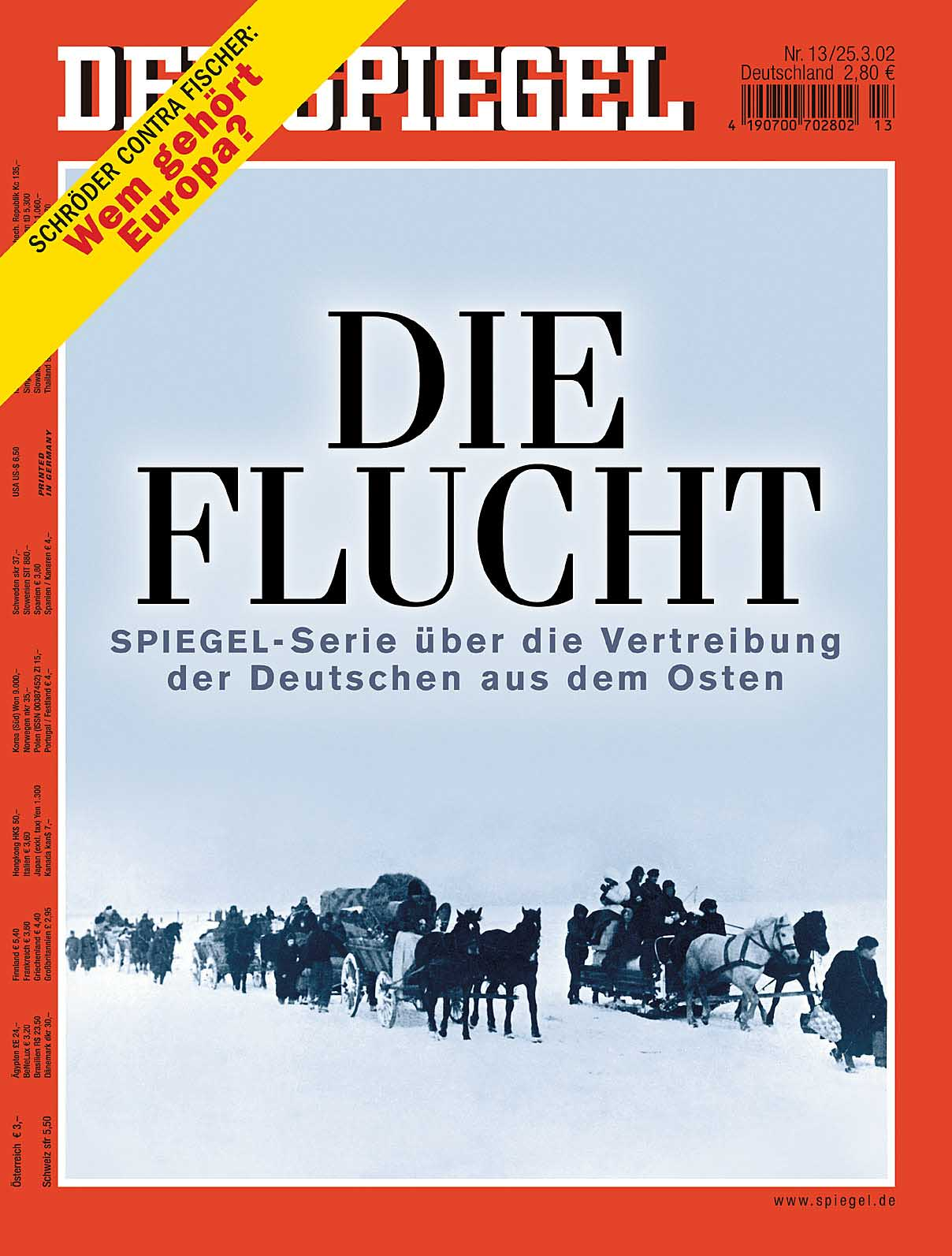 DER SPIEGEL Nr. 13, 25.3.2002 bis 31.3.2002