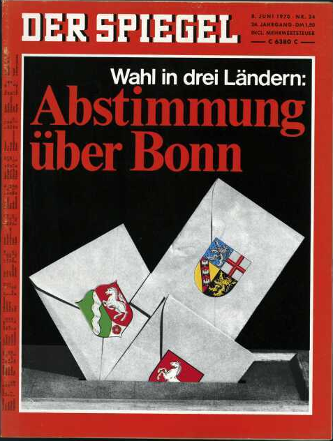 DER SPIEGEL Nr. 24, 8.6.1970 bis 14.6.1970