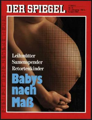 DER SPIEGEL Nr. 15 / 1987, 06.04.1987 bis 12.04.1987