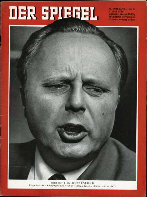 DER SPIEGEL Nr. 27, 2.7.1958 bis 8.7.1958